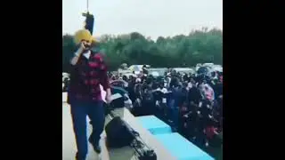 Sidhu Moosewala Performing In Rain | Canada First Live Show |