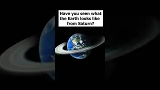 What the Earth looks like from Saturn?#earth #saturn #space #planets #solarsystem #science #nasa