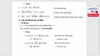 [Minna no nihongo] Ngữ pháp - Bài 11 - これをお願いします