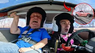 Taking Dad for a Ride! (Almost Hit Wall)