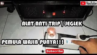 Cara Buat Sofstart Alat Anti Trip Jeglek | Anti Konslet