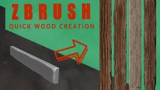 ZBrush Quick Tip Series: Quick Wood Creation