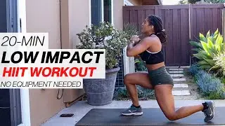 20-MIN LOW IMPACT HIIT | Beginner/Intermediate | Shaina Marie