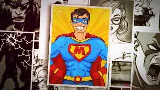 After Effects Template - Comic Cards