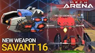 NEW Savant 16 is devastating 💀 - Redd Mech Arena