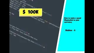 How to make a good DisplayGui to your currrency- Roblox Studio#4