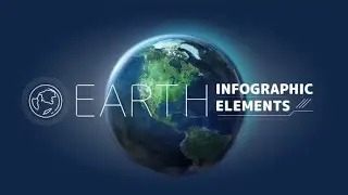 Earth Infographic Elements AFTER Effects Template Videohive 29829624