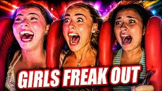 FUNNIEST Slingshot Ride Reactions Compilation! 😱 GIRLS FREAK OUT