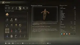 ELDEN RING - Ritual Sword Talisman Location