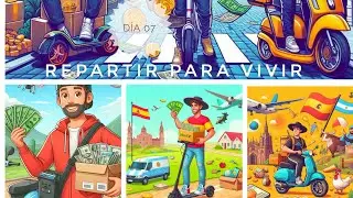 VALE LA PENA REPARTIR EN PATINETE EBIKE MONOPATIN  #glovo #ubereats #PEDIDOSYA RETO 7/30 DAILY