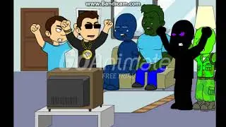 Squid and Zombie Watches an R Rated Movie while Grounded