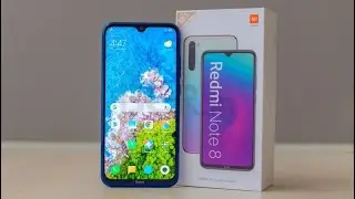 Распаковка телефона Xiaomi redmi note 8