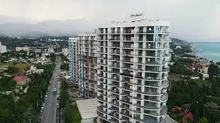 Видовой апартамент в Алуште, апарт-комплекс «Крымская Резиденция», корпус Грибоедов