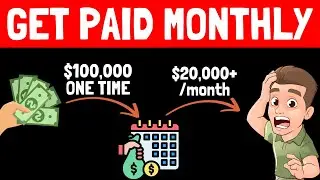 What If You Invest 100k in the BEST 5 Monthly Dividend Stocks