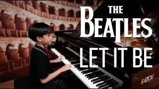 Let It Be - The Beatles | Piano Cover by Vanilla Latte, 10-Year-Old