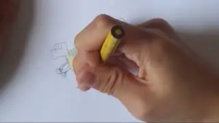 Desenho - índio caçando Dino??