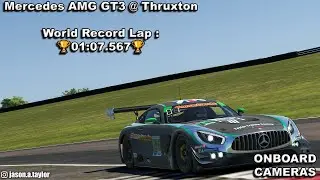 01:07.567 - Mercedes-AMG GT3 @ Thruxton - Onboard