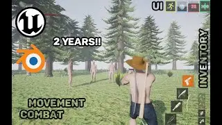 First 2 Years of UE4 and Blender Learning Results
