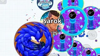 Sarok & Vox VS ALL (AGARIO MOBILE)