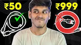 Which data cable is best for fast charging? 50 rs VS 999 rs Data Cable