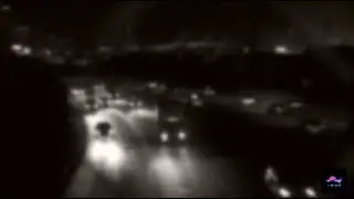 Cars Driving At Night  Free Stock footage