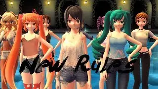 MMD- New Rules -Yandere Simulator