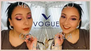 Me maquillo con una sola marca (VOGUE)| Maquillaje colombiano | Beloisa
