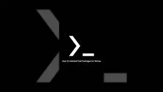 How To Uninstall Tool Packages On Termux Full Guide 
