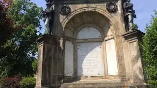 Монумент павшим немцам во Франко - Прусской войне 1870-1871 годов. Детмольд. Detmold Lippe.