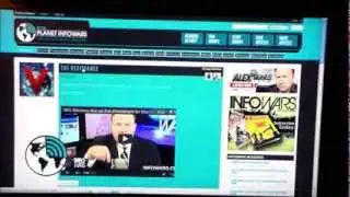 Me and Samantha on the Infowars Nightly News