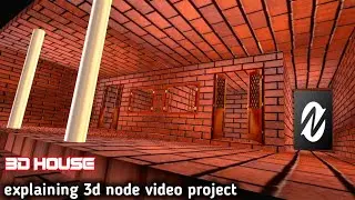 how to create 3d House and Home with node video like AE | 3d editing tutorial in NV | vidtricks