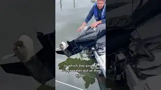 Boating Tip: Never Start a Boat When the Engine is Out of the Water