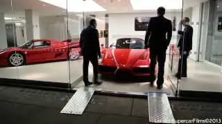 Enzo, F50 and F40! on the streets of busy London