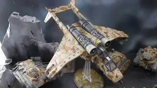 Imperial Guard elite force with cone art and camo