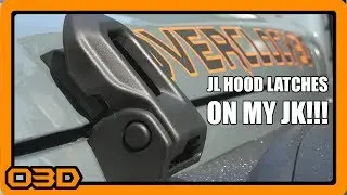 Installing JL Hood Latches on a JK Wrangler
