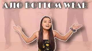 **AJIO** Bottom wear Haul | Jeans | Trousers | Trackpants Starting 270 Rs 🤍