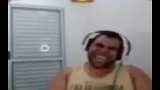 A very loud laugh