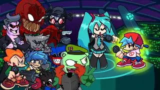 FNF Loid 🎧 But Everyone Characters Sings It VS Miku