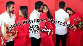 Abhi’s birthday photoshoot : BTS VLOG | Kannada Vlog | ArpithaAbhishek