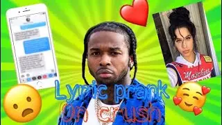 Pop Smoke - “Something Special” | Lyric Prank On Crush😍 *Gone Wrong*