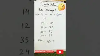 Maths Challenge | solve if you are a Genius 