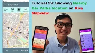 Kivy Mobile App #29 | Show Car Park Availability on Mapview