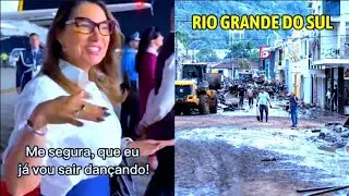 TRAGÉDIA NO RS E JANJA ''PENSA EM SAIR DANÇANDO!''