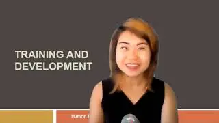 Introduction to Training & Development