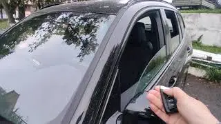 X3 закрытие стекол