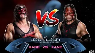 WWE Old Kane VS New Kane Match \ WWE 2k15 Gameplay PC