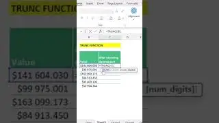 Excel Formula to Remove Digits after Decimal point 