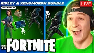🔴 I'M BACK! ZERO BUILD RANKED? ALIEN SKIN! FORTNITE LIVE