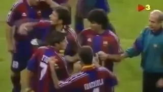 Barça's anthem rang out at the Bernabéu