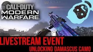 UNLOCKING DAMASCUS CAMO (Dark Matter) LIVE!!! | Call of Duty Modern Warfare